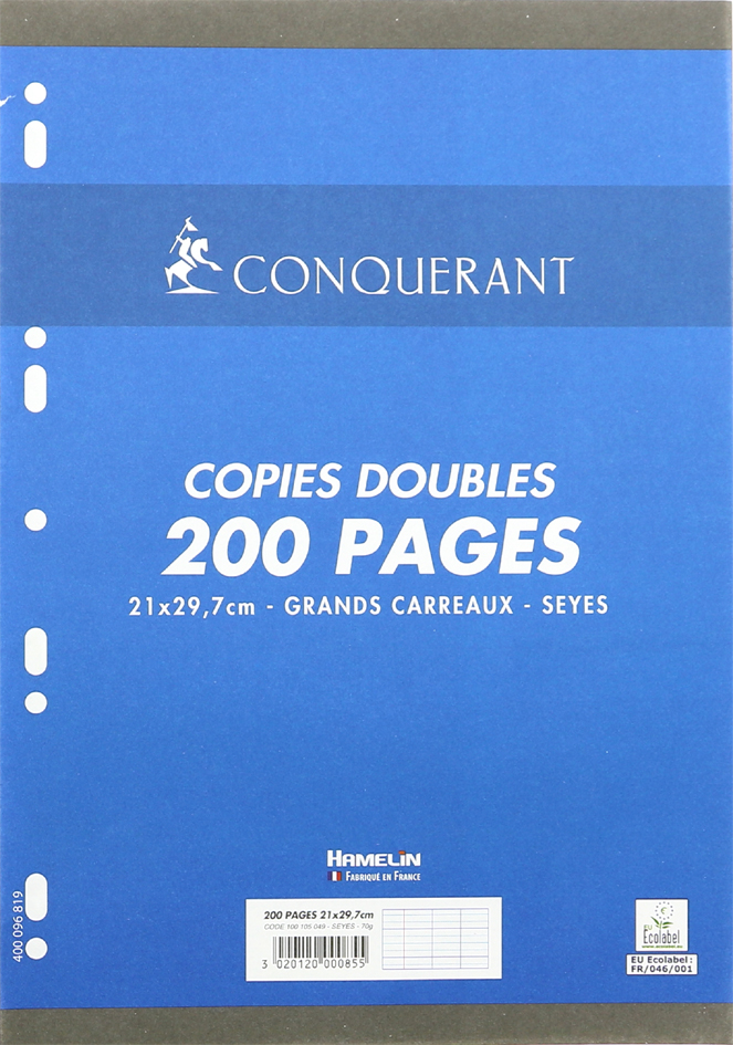 Copies doubles