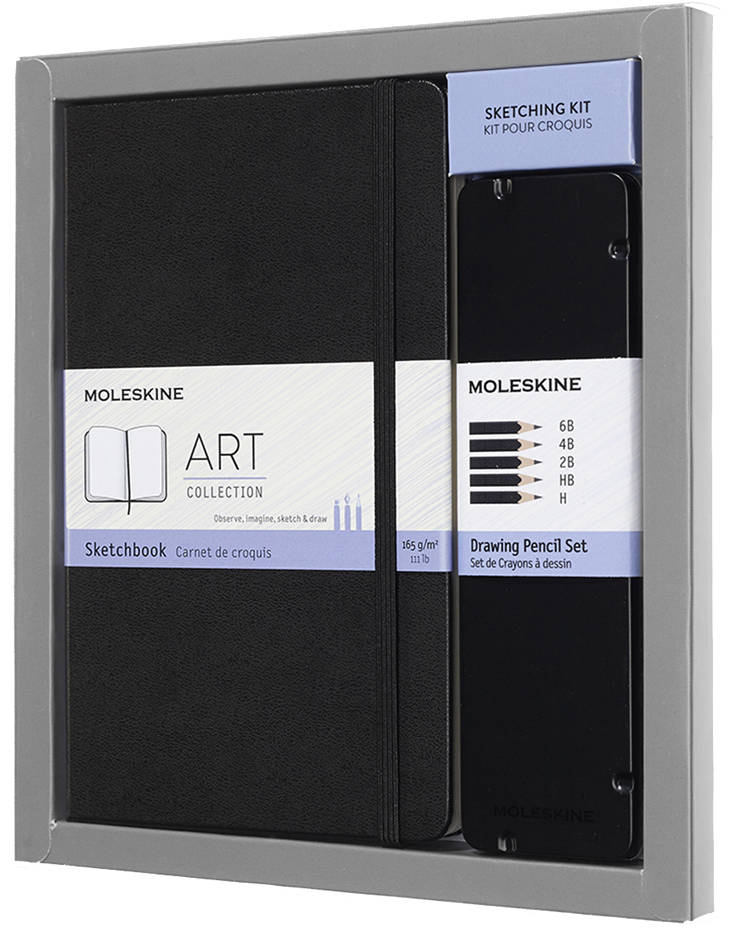 Kit pour croquis, 6 pièces
