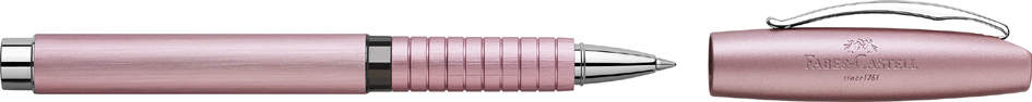 FABER-CASTELL Stylo roller Essentio Aluminium, rosé