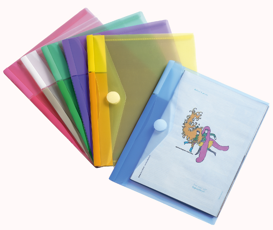 Pochettes, fermeture auto-grippant