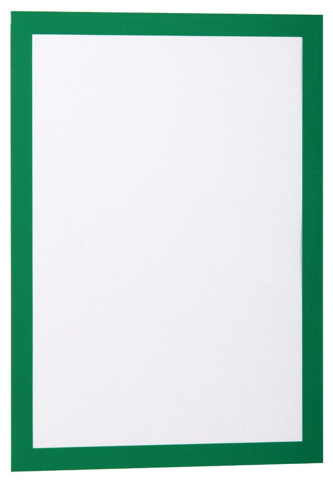 DURABLE Cadre d'affichage magnétique DURAFRAME, A4, vert