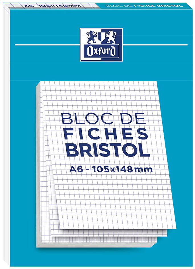 Fiches bristol, A6