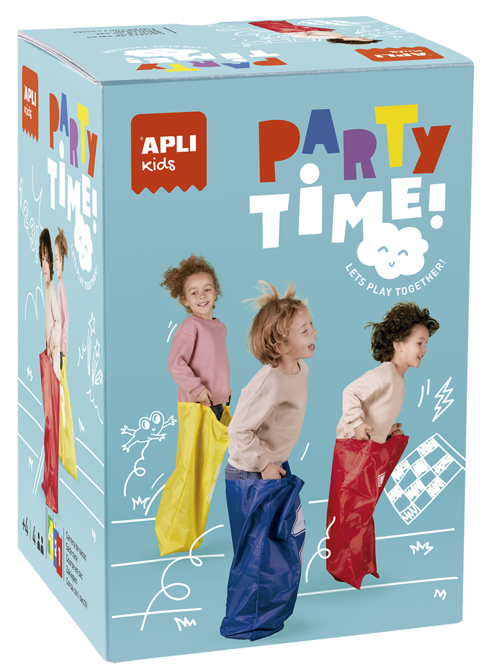 Jeu de la course en sac PARTY TIME, emballage