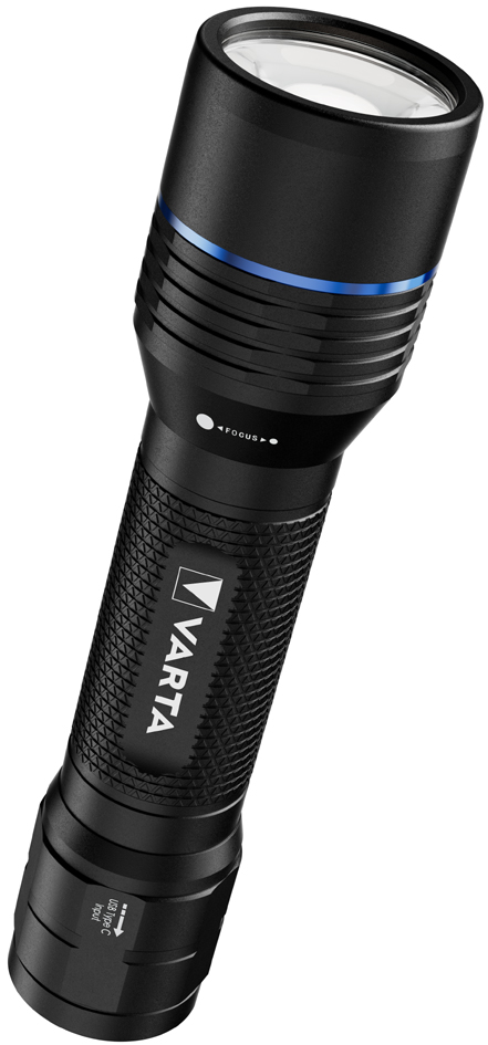 VARTA Lampe de poche premium 'NIGHT CUTTER PRO F30R', noir