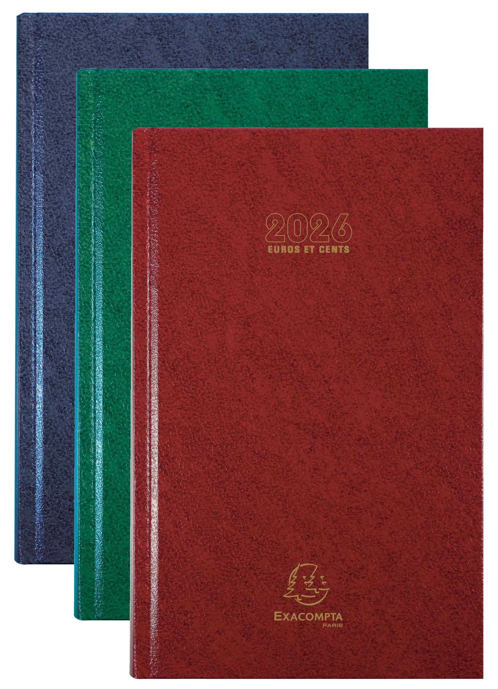 Agenda Carré Euro/Cents - 135 x 210 mm, assorti