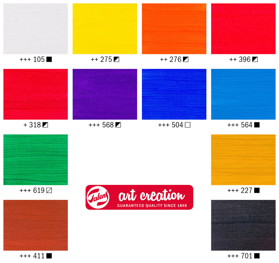 Aperçu des couleurs