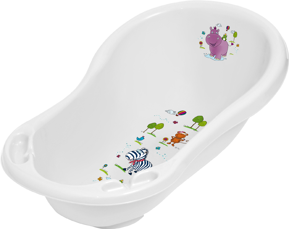 keeeper kids Baignoire pour bébé 'maria hippo', avec bonde