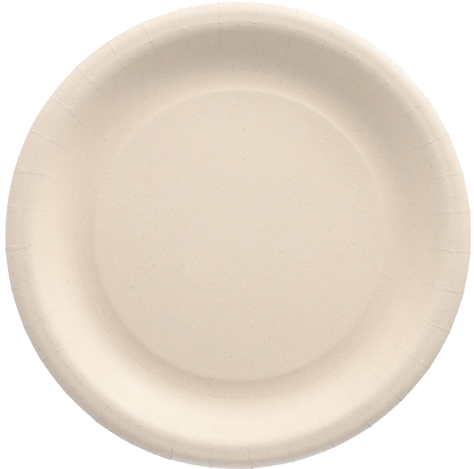 Assiettes jetables, résidus agricoles