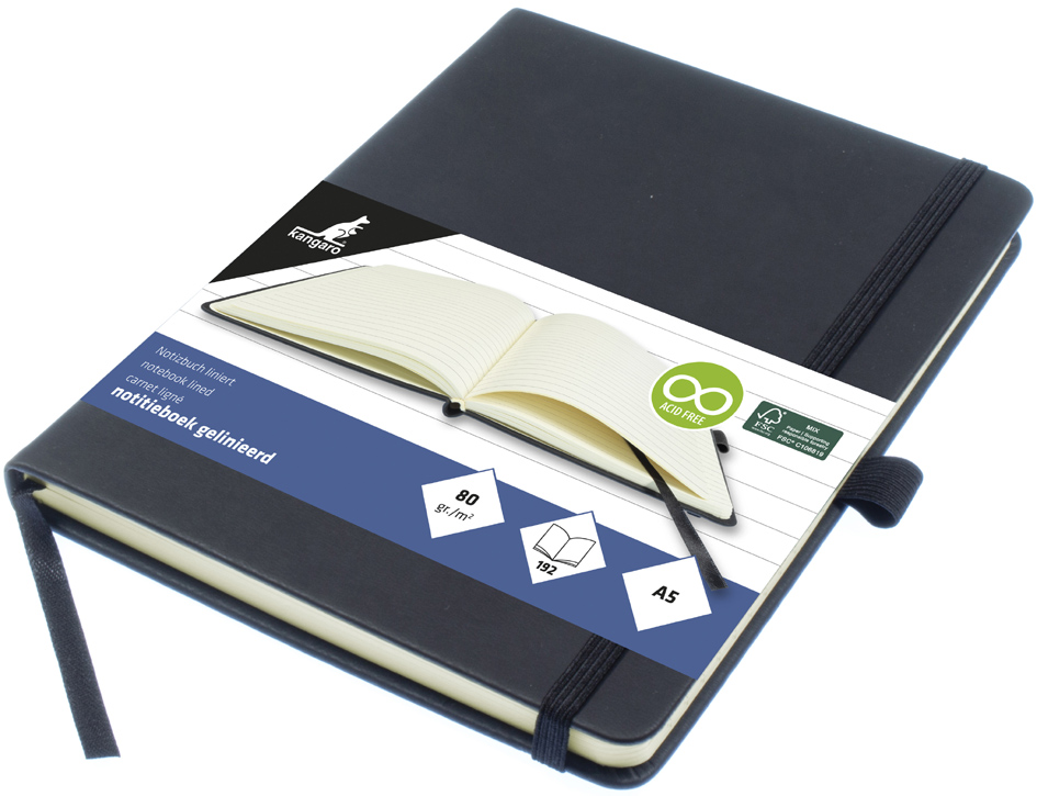 Visuel de référence : bandeau autour de chaque cahier