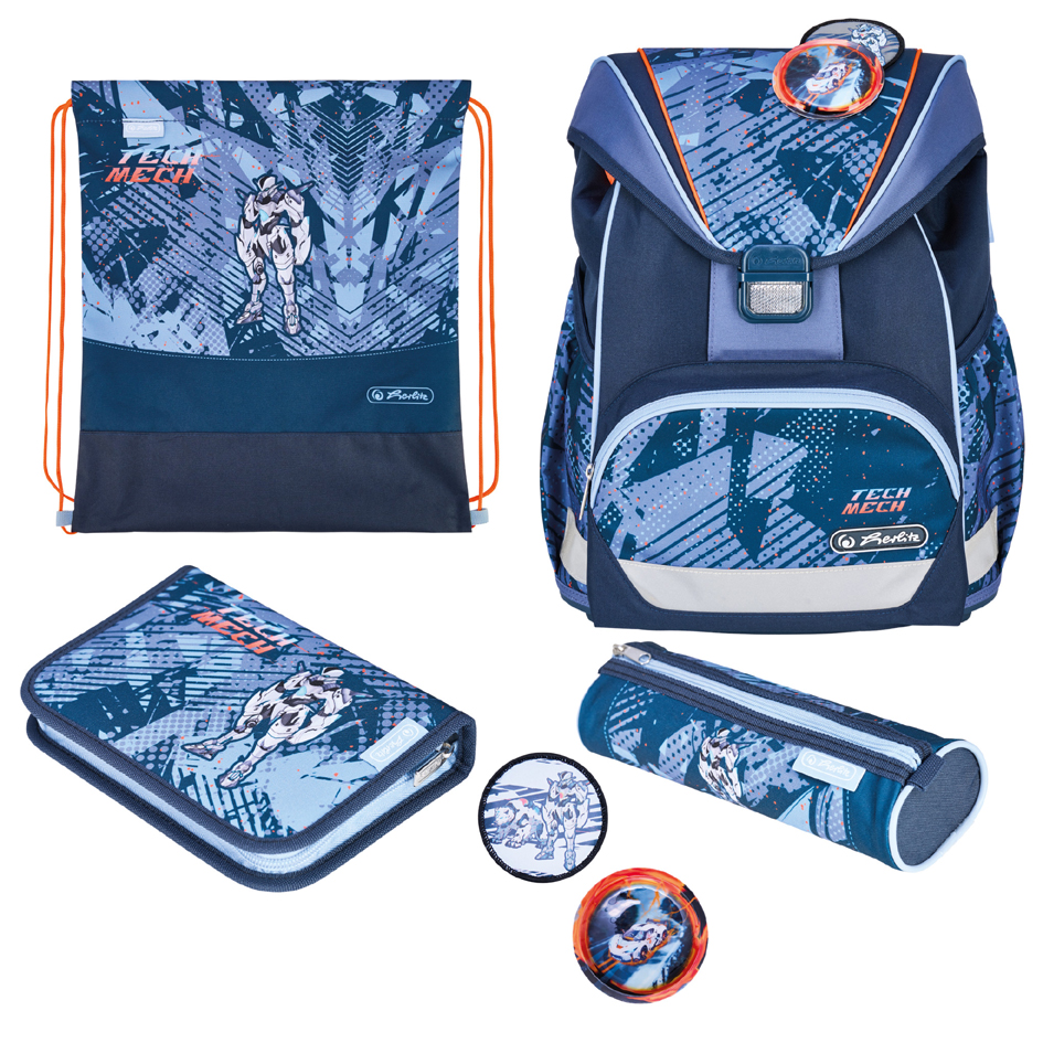 Cartable UltraLight Plus "Tech Mech" - incl. accessoires