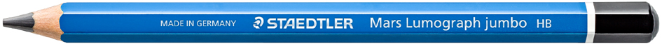 STAEDTLER Crayon graphite Mars Lumograph jumbo, dureté: HB