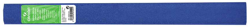 CANSON Rouleau de papier crépon, 32 g/m2, bleu exotique (57)