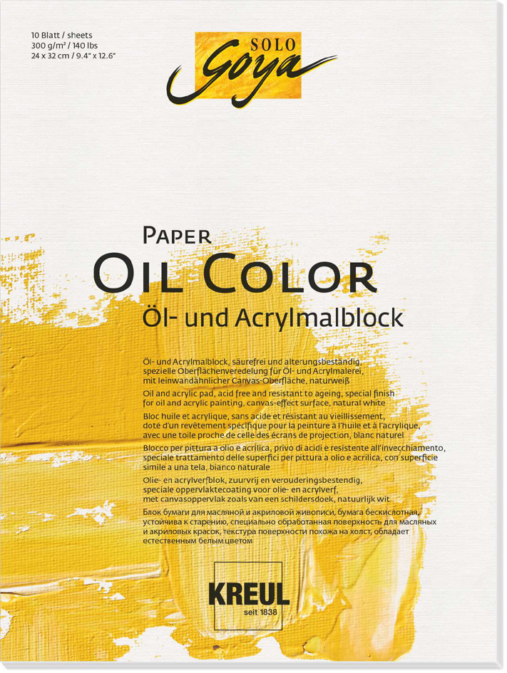 Blocs de dessin peinture à l'huile