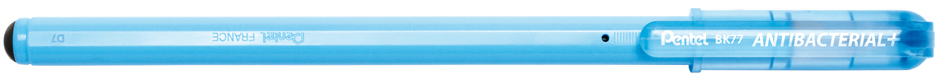 Pentel Stylo à bille SUPERB BK77 ANTIBACTERIAL+, noir