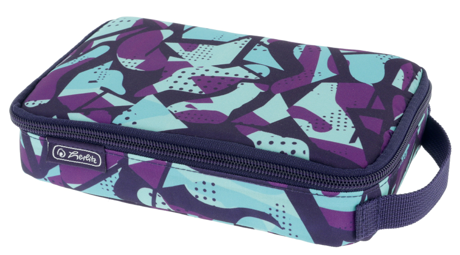 herlitz Trousse 2Go 'Camo Purple'