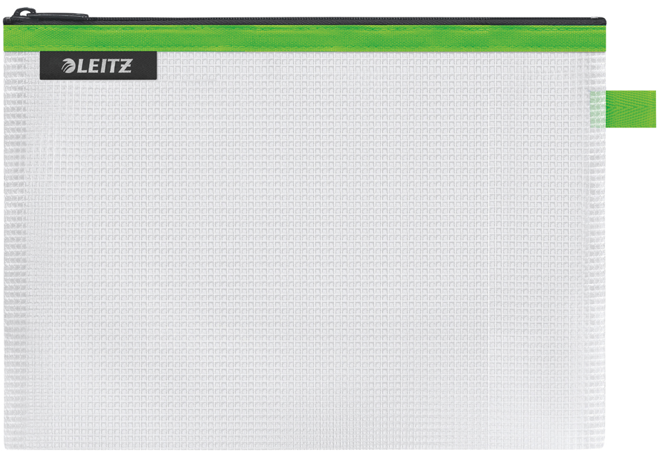 LEITZ Pochette à fermeture zip WOW Traveller, L, vert