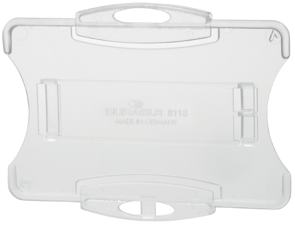 DURABLE Badge, porte carte, 54 x 90 mm, transparent