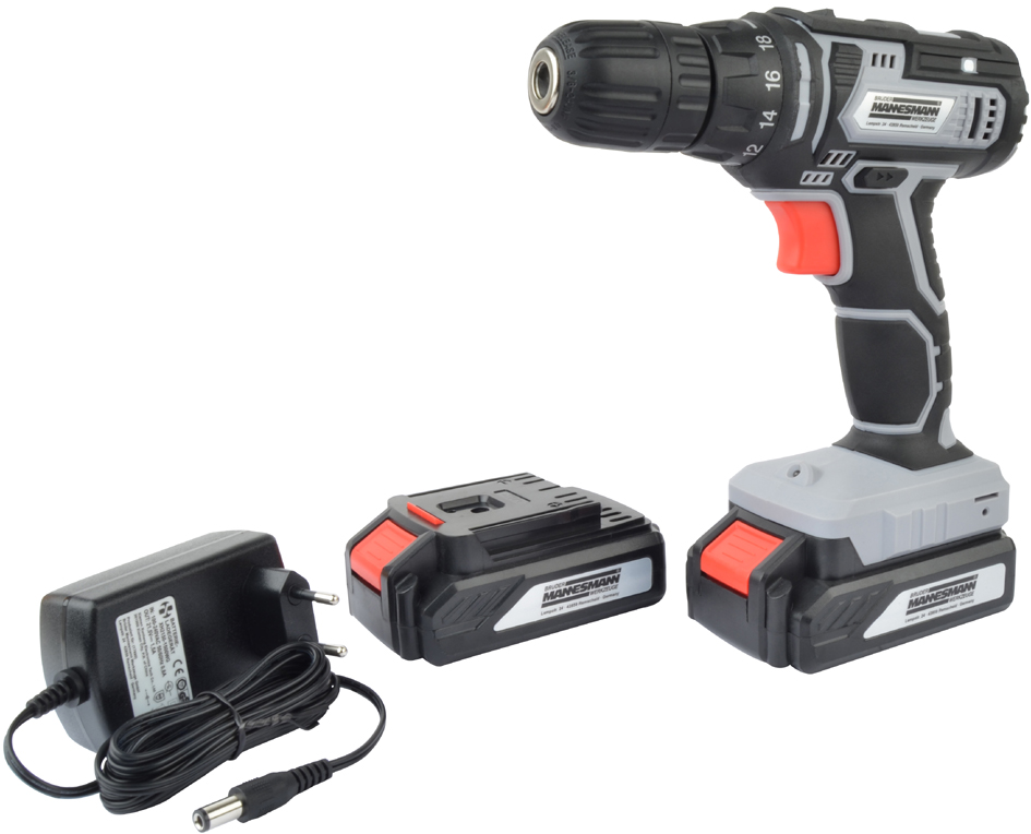 Perceuse-visseuse sans fil, 20 Volt - avec chargeur rapide en 1 heure