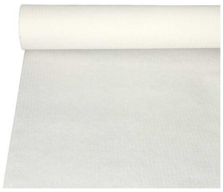 PAPSTAR Nappe en papier, sur rouleau, blanc