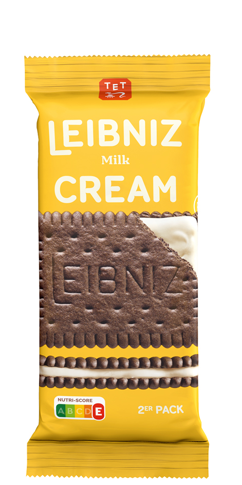Biscuit double choc' "Keks 'n Cream Milk", paquet de 2