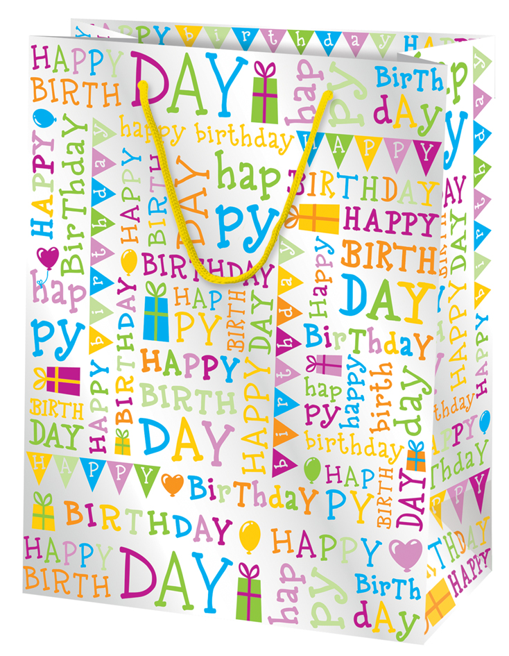 SUSY CARD Sac cadeau 'Your Day'