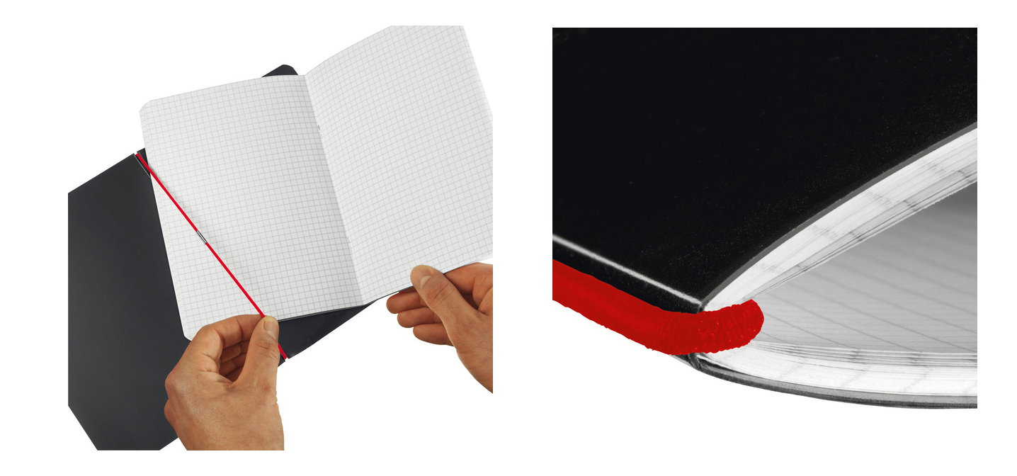 Cahiers de notes, A5, avec fermeture
