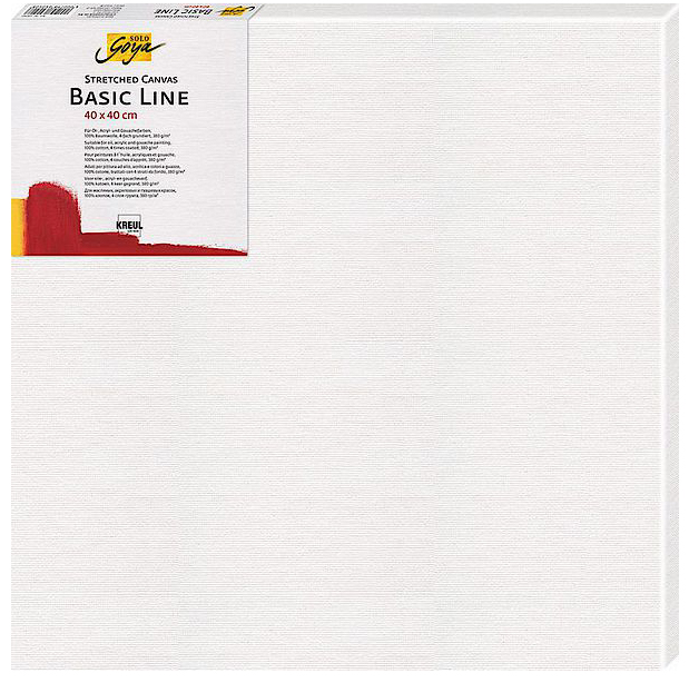 KREUL Châssis à toile SOLO Goya BASIC LINE, 100 x 100 mm