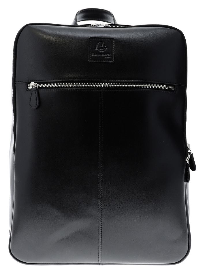 EXACOMPTA Sac à dos ordinateur EXACTIVE, cuir, noir
