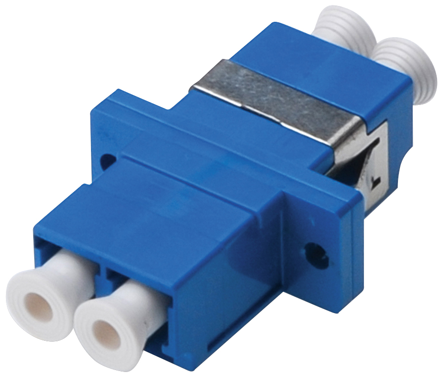 DIGITUS Coupleur fibre optique LC-LC, Duplex, Singlemode OS2