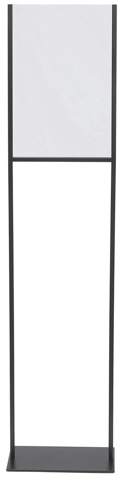 EUROPEL Porte-visuel sur pied, A3, métal, noir