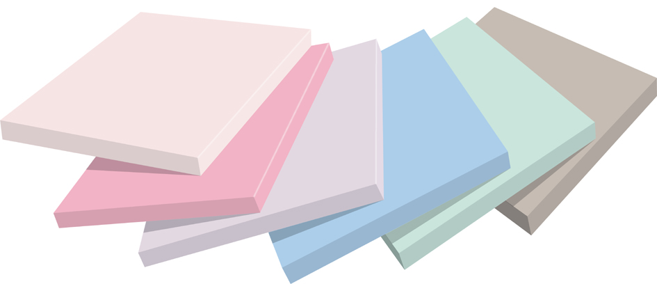 Visuel de référence : aperçu des couleurs