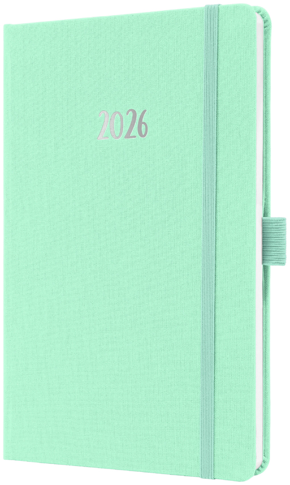 Agenda de poche Jolie "Feel", vert menthe