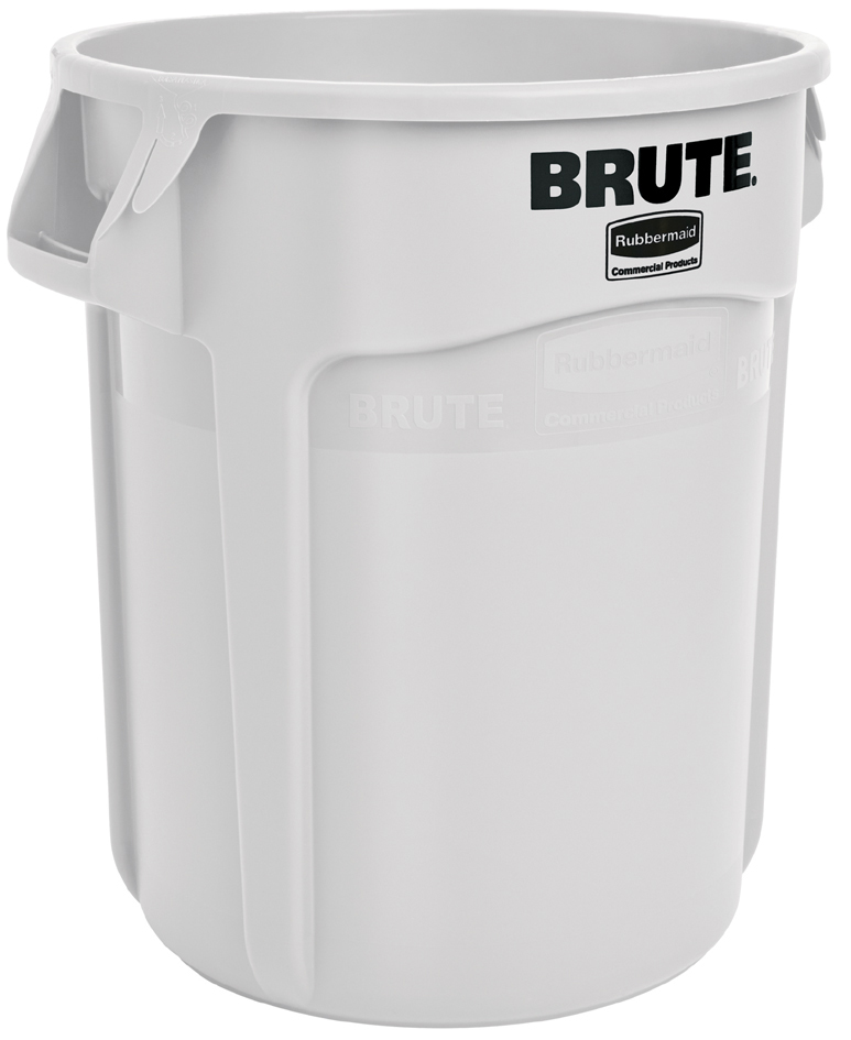 Rubbermaid Collecteur BRUTE 37,9 litres, en PP, blanc