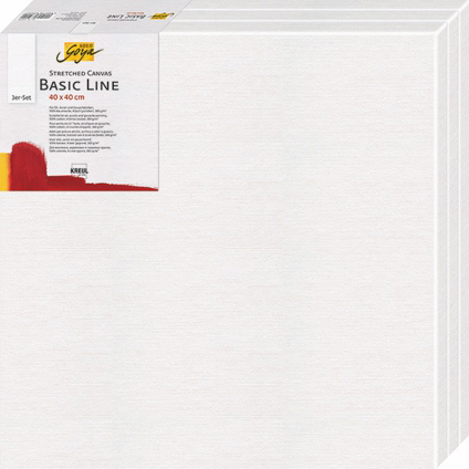 KREUL Kit de châssis à toile SOLO BASIC LINE, 100 x 100 mm