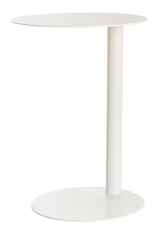 PAPERFLOW Table d'appoint EASYDESK, rond, blanc