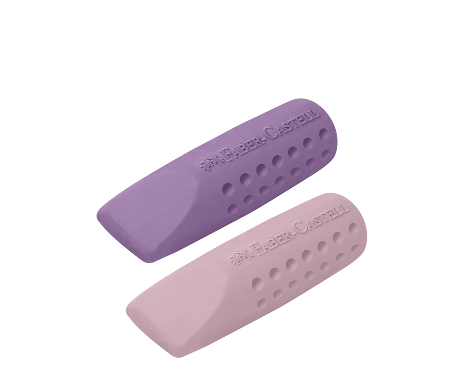 Gomme GRIP ERASER CAP, rose/violet