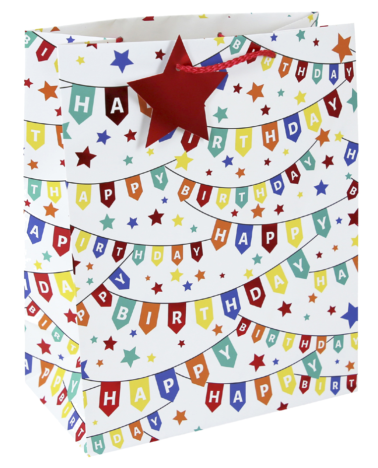 Clairefontaine Sac cadeau 'Happy Birthday', moyen