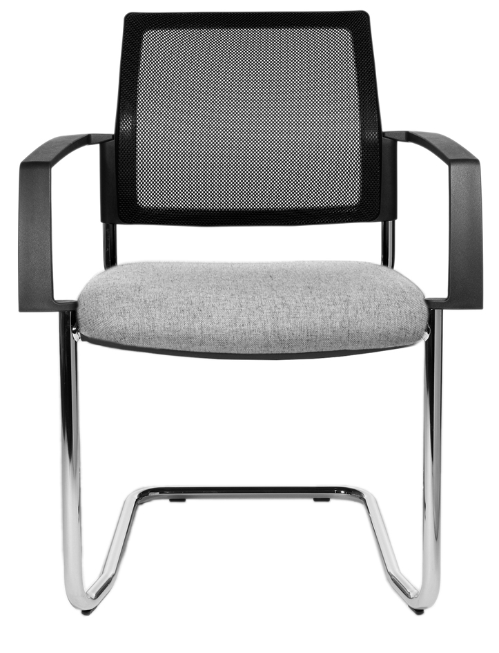 Topstar Chaise de bureau 'filet BtoB 20', gris clair
