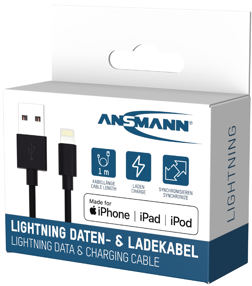Câbles: USB-A - Lightning