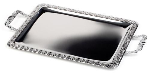 APS Plateau 'MIEUX SERVI', (L)520 x (P)310 mm, argent