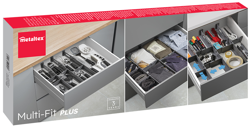 Organiseur de tiroir Multi-Fit Plus, emballage
