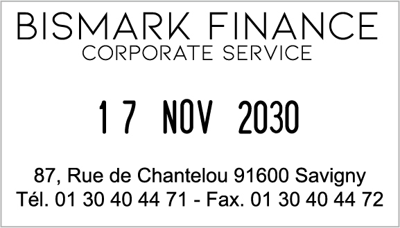 Exemple d'empreinte