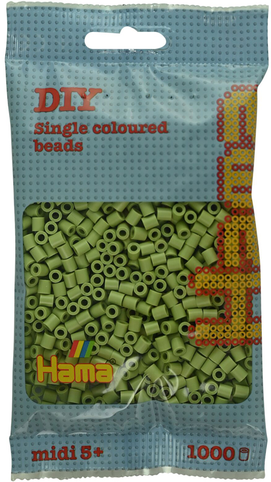 Hama Perles à repasser midi, dans un sachet, matcha