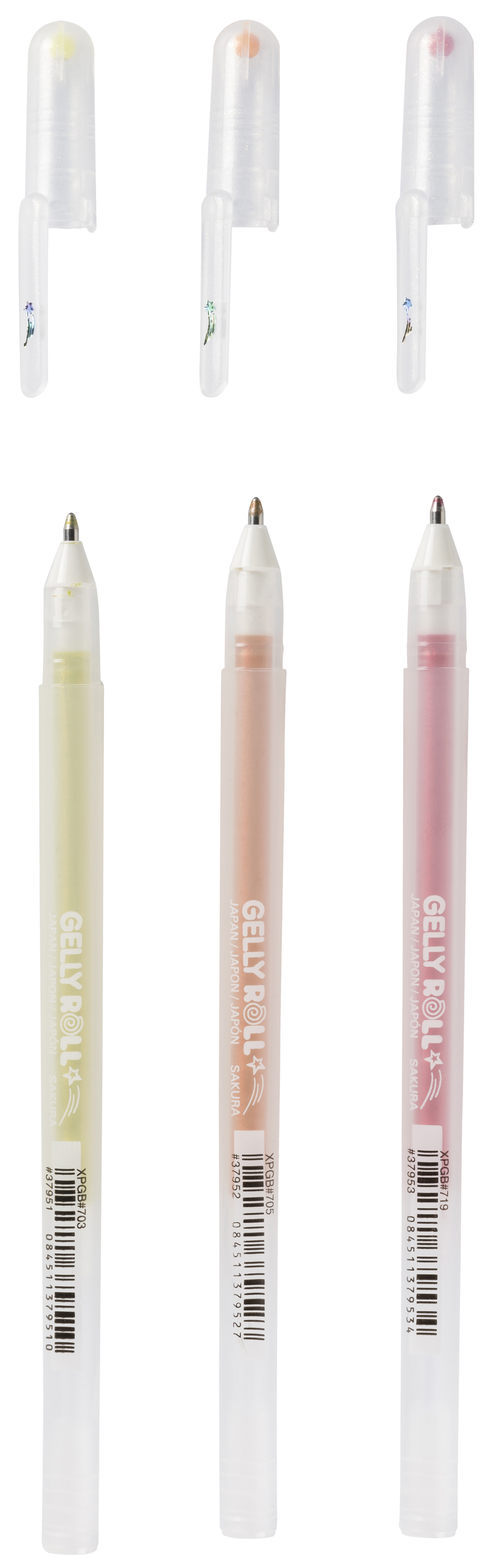 Gelly Roll Stardust "Happy" - couleurs
