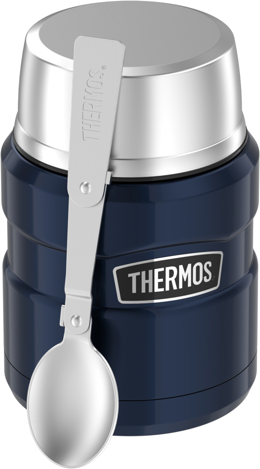 THERMOS Récipient alimentaire STAINLESS KING, 0,47 l, bleu
