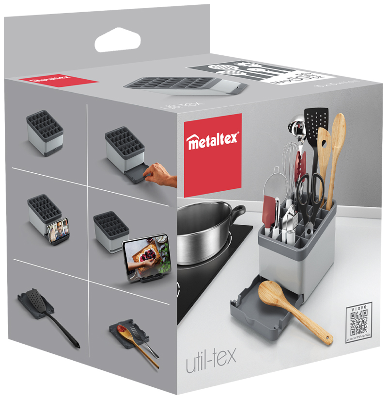 Rangement pour ustensiles de cuisine Utiltex, emballage
