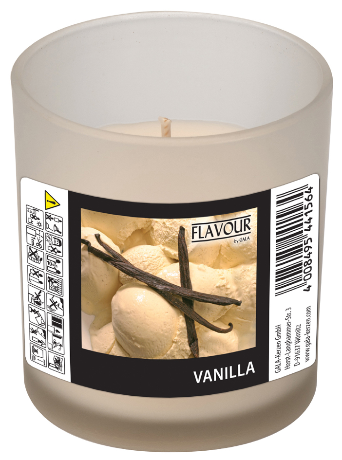 FLAVOUR by Gala Bougie parfumée, 'Vanilla'