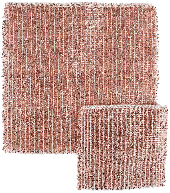 Chiffons en cuivre