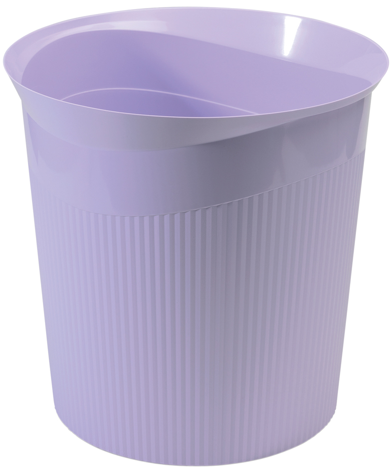 HAN Corbeille à papier Re-LOOP, plastique éco, violet pastel