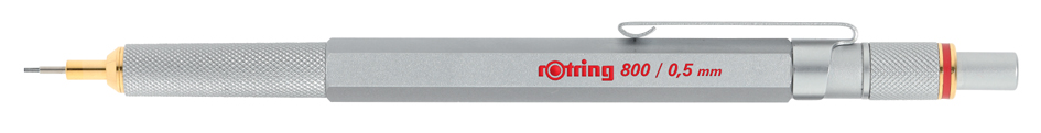 rotring Porte-mines 800, 0,5 mm, argent